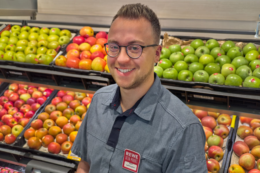 Mitarbeiter Obst und Gemüse Mitarbeiter Obst und Gemüse